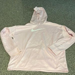 Nike hoodie- youth xl pink